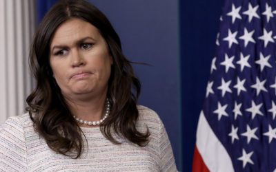 Good Riddance to Sarah Huckabee Sanders