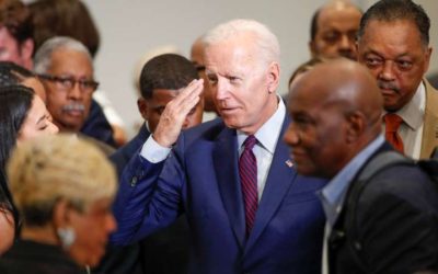 Biden Bites Black Hands Feeding Him